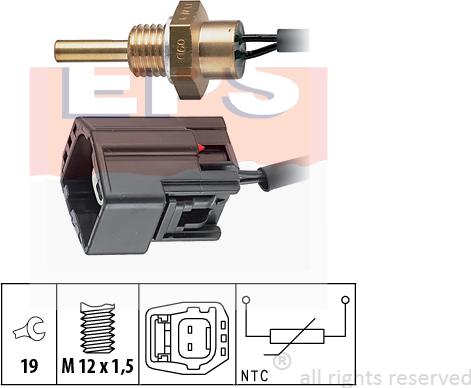 MDR EPS-1830 304 - Devējs, Dzesēšanas šķidruma temperatūra ps1.lv