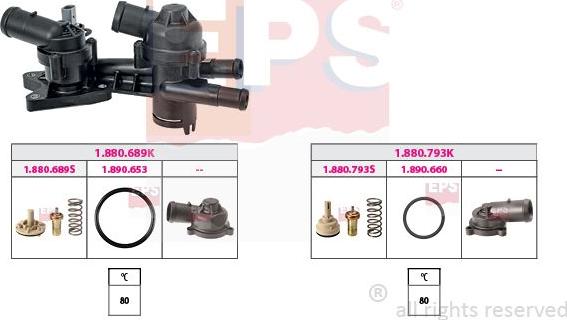 MDR EPS-1879 959KK - Termostats, Dzesēšanas šķidrums ps1.lv