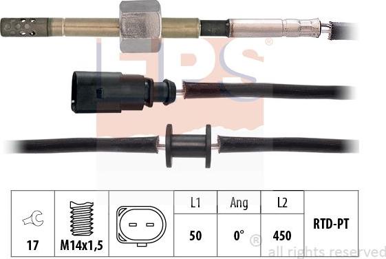 MDR EPS-1220 245 - Devējs, Izplūdes gāzu temperatūra ps1.lv