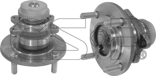 MDR GSP-9400088 - Riteņa rumbas gultņa komplekts ps1.lv