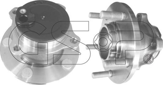 MDR GSP-9400106 - Riteņa rumbas gultņa komplekts ps1.lv