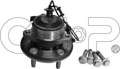 MDR GSP-9400181F - Riteņa rumbas gultņa komplekts ps1.lv