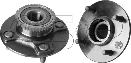 MDR GSP-9230152 - Riteņa rumbas gultņa komplekts ps1.lv