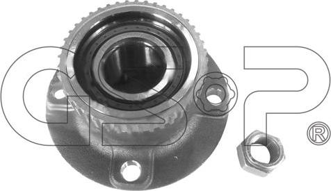 MDR GSP-9230110K - Riteņa rumbas gultņa komplekts ps1.lv