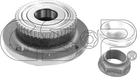 MDR GSP-9232035K - Riteņa rumbas gultņa komplekts ps1.lv