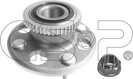 MDR GSP-9228032K - Riteņa rumbas gultņa komplekts ps1.lv