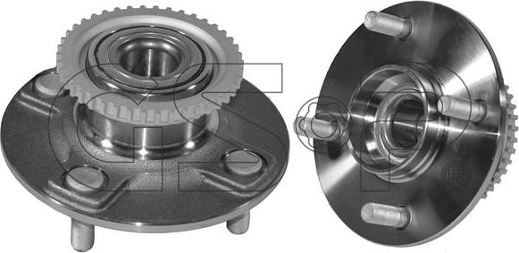 MDR GSP-9227002 - Riteņa rumbas gultņa komplekts ps1.lv