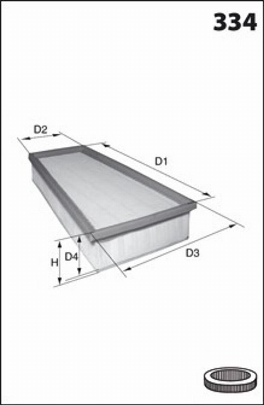 Mecafilter 120 - Gaisa filtrs ps1.lv