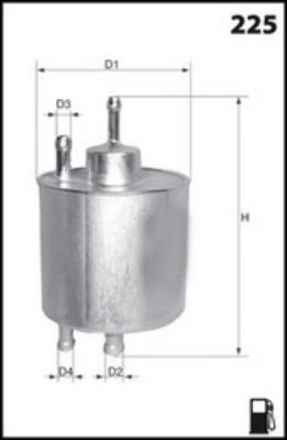 Mecafilter ELE6028 - Degvielas filtrs ps1.lv