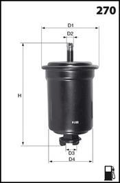 Mecafilter ELE6130 - Degvielas filtrs ps1.lv