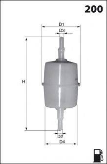 Mecafilter ELE3576 - Degvielas filtrs ps1.lv