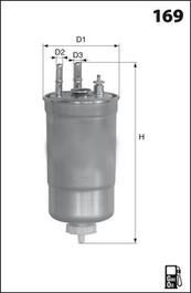 Mecafilter ELG5326 - Degvielas filtrs ps1.lv