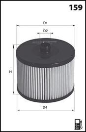 Mecafilter ELG5293 - Degvielas filtrs ps1.lv