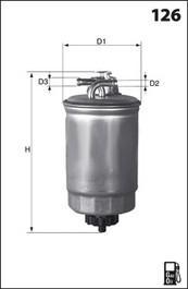 Mecafilter ELG5283 - Degvielas filtrs ps1.lv