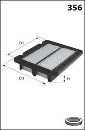 Mecafilter ELP9265 - Gaisa filtrs ps1.lv