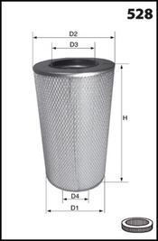 Mecafilter FA3218 - Gaisa filtrs ps1.lv