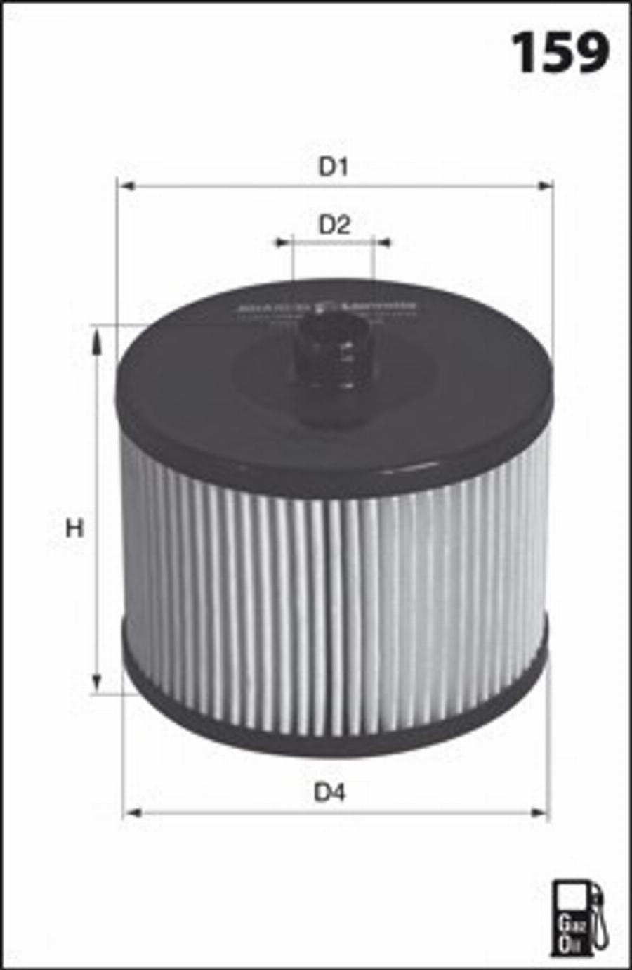 Mecafilter G42 - Degvielas filtrs ps1.lv