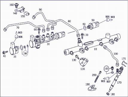 Mercedes-Benz A 628 078 02 49 - Redukcijas vārsts, Common-Rail sistēma ps1.lv