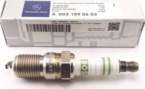 Mercedes-Benz A 003 159 06 03 - Aizdedzes svece ps1.lv