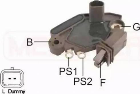 Messmer 215842 - Ģeneratora sprieguma regulators ps1.lv