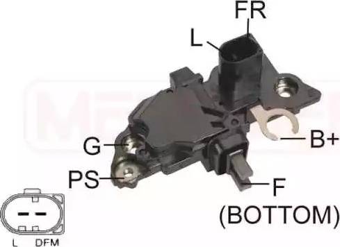 Messmer 215231 - Ģeneratora sprieguma regulators ps1.lv