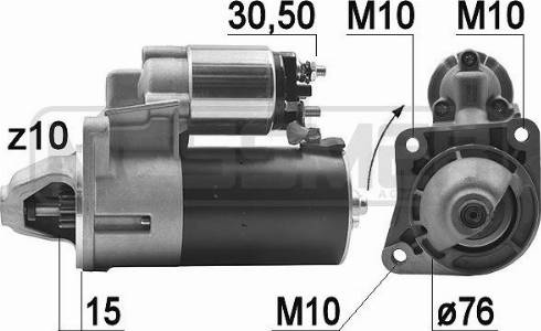 Messmer 220950A - Starteris ps1.lv