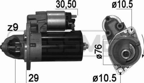 Messmer 220909A - Starteris ps1.lv