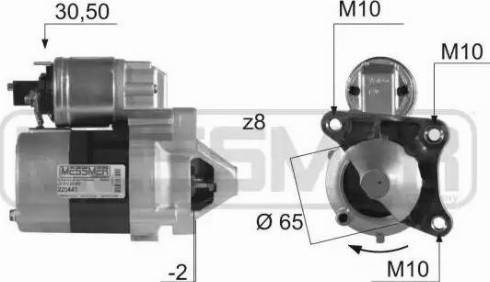 Messmer 220441 - Starteris ps1.lv