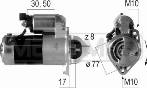 Messmer 220459A - Starteris ps1.lv