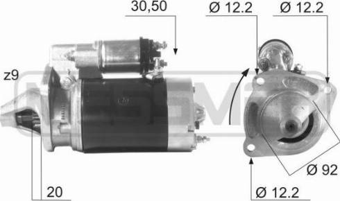 Messmer 220469A - Starteris ps1.lv