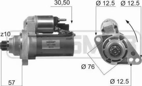 Messmer 220467 - Starteris ps1.lv