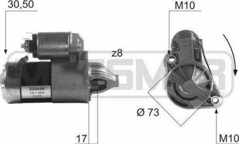 Messmer 220489A - Starteris ps1.lv