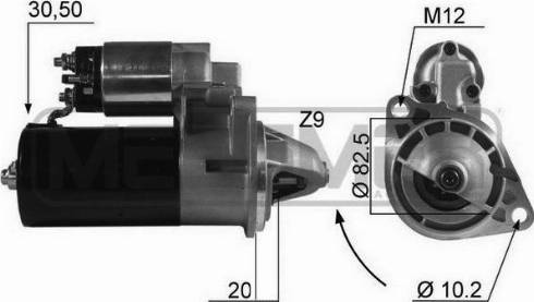 Messmer 220434A - Starteris ps1.lv