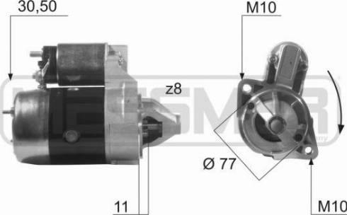 Messmer 220475A - Starteris ps1.lv