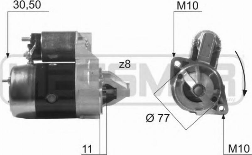 Messmer 220475 - Starteris ps1.lv