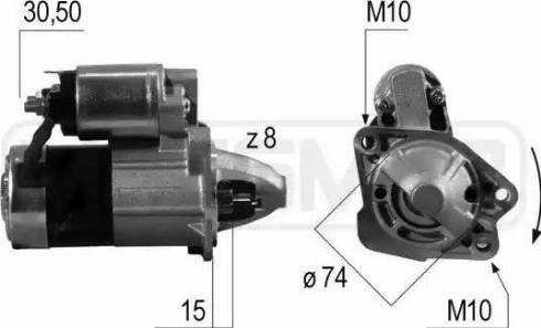 Messmer 220541 - Starteris ps1.lv