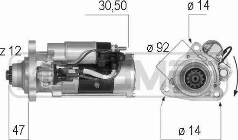 Messmer 220561A - Starteris ps1.lv