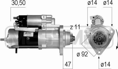 Messmer 220568 - Starteris ps1.lv