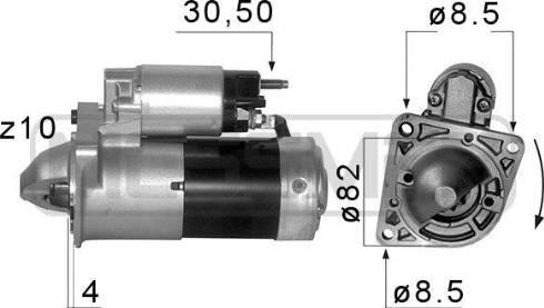 Messmer 220580A - Starteris ps1.lv