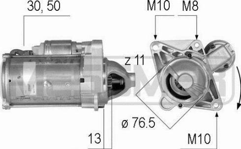 Messmer 220587A - Starteris ps1.lv