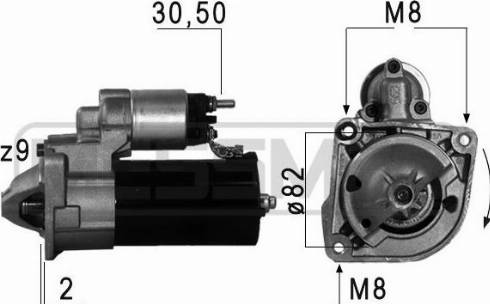 Messmer 220610A - Starteris ps1.lv