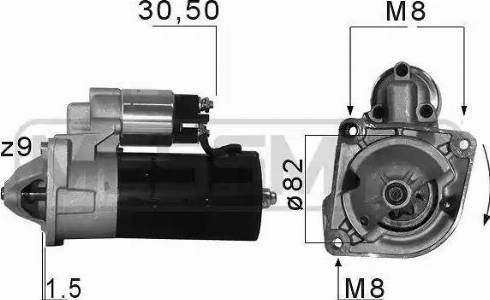 Messmer 220679 - Starteris ps1.lv