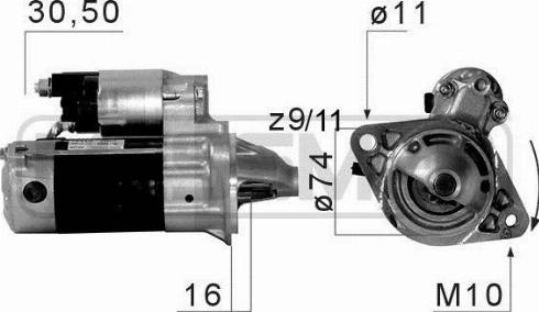 Messmer 220675A - Starteris ps1.lv