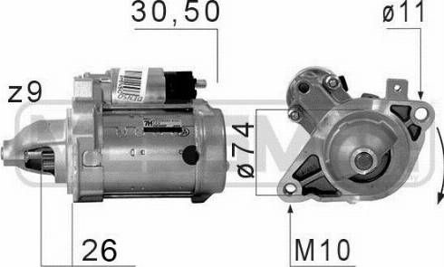 Messmer 220677A - Starteris ps1.lv