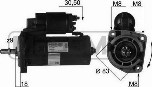 Messmer 220095R - Starteris ps1.lv