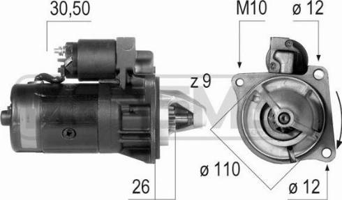 Messmer 220019A - Starteris ps1.lv