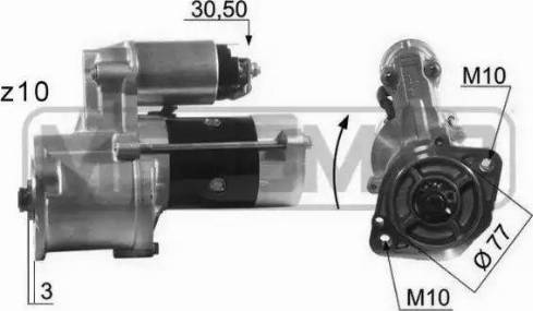 Messmer 220013 - Starteris ps1.lv