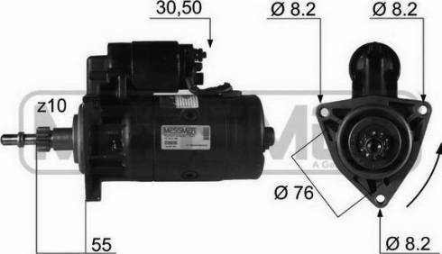 Messmer 220035A - Starteris ps1.lv