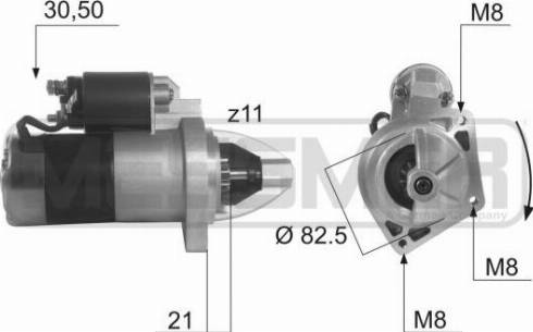 Messmer 220079A - Starteris ps1.lv