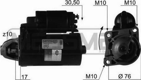 Messmer 220073R - Starteris ps1.lv